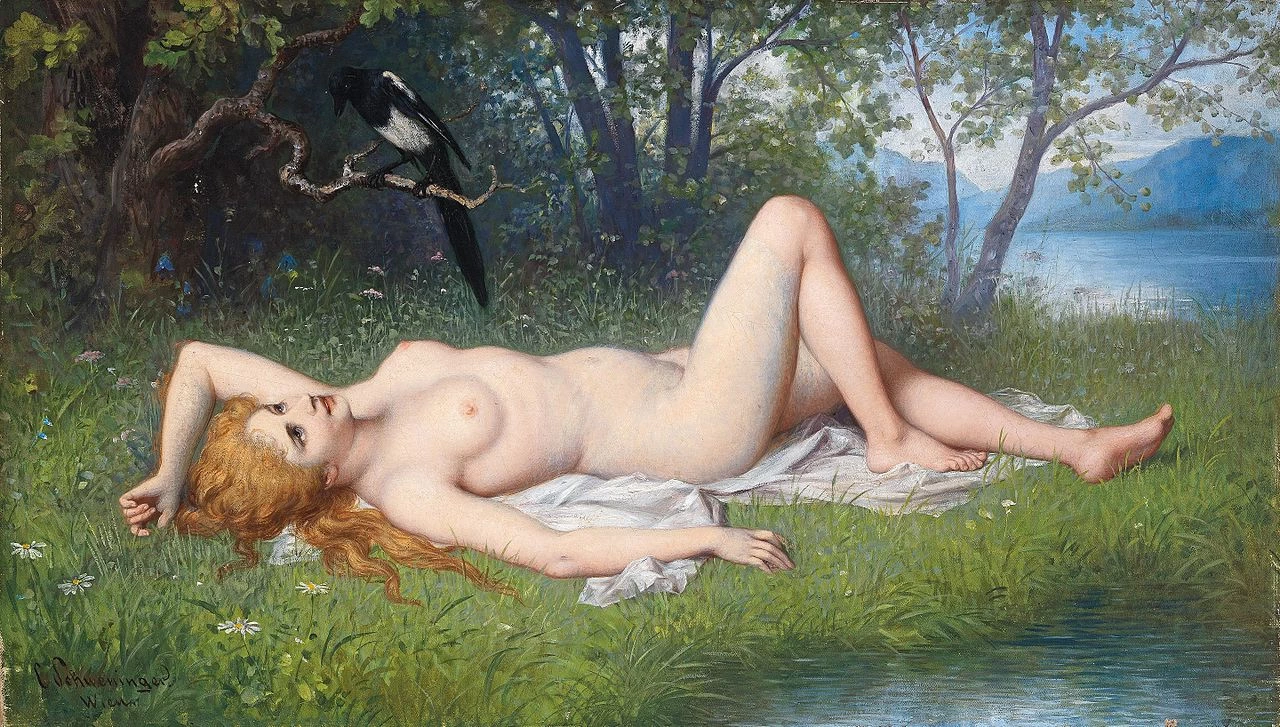 Carl Schweninger II - La gazza